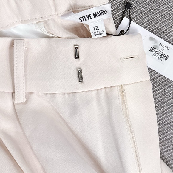 NWT 🖤 Steve Madden Farmer’s Market Pant - Ivory - Picture 7 of 7